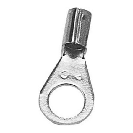 Allpoints 85-1008 Ring Terminal, Stud No 1/4", 10 - 100/Box 851008